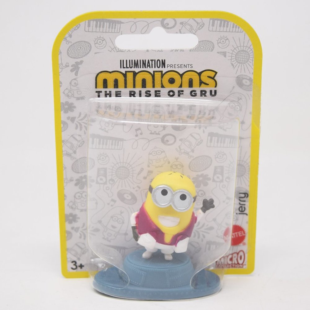 Illumination Minions Rise of Gru Micro Collection Figurine Jerry Mattel New 2021